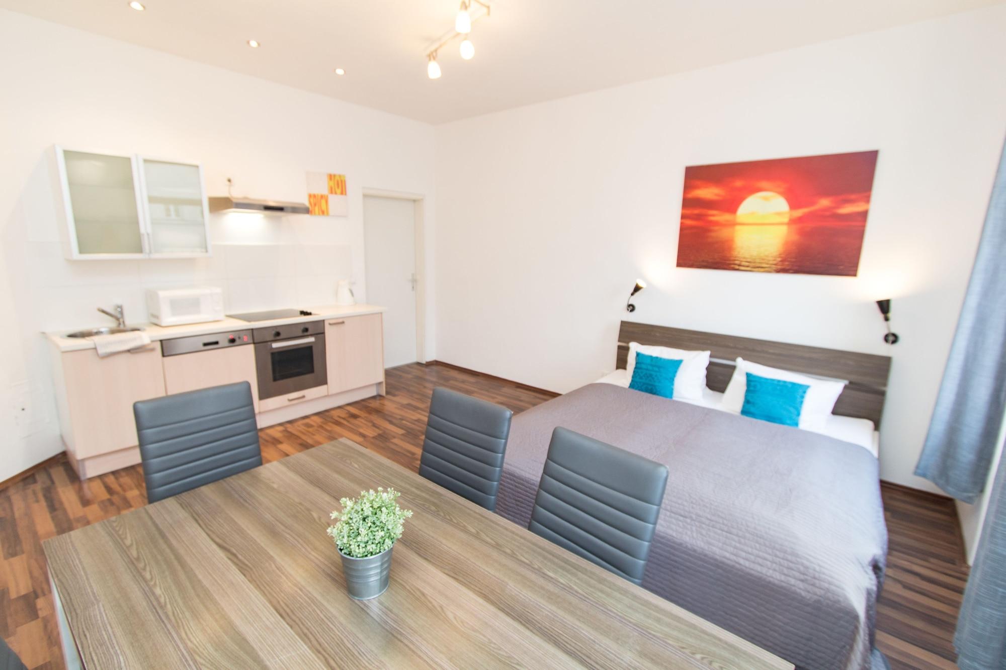 Apartment Troststrasse Wina Bagian luar foto